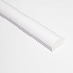 Avslutningslist Lamelio Infinity Luna Vit Avslut 2,5 cm Höger