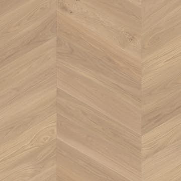 Parkettgolv Boen Ek Adagio Vit Chevron Live Natural HV-Olja