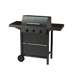 Gasolgrill Dose Barbeque 3 Brännare Svart