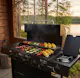 Gasolgrill Dose Barbeque 6+1 Brännare Svart