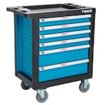 Verktygsvagn Timco ltk 6 ltk 220-delad med Verktyg Blå