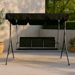 Hammock Venture Home Montreal Utomhus med 3 Sittplatser, Stål/Polyester