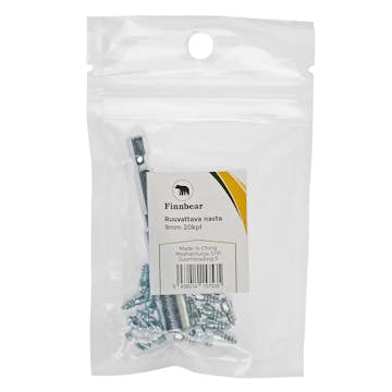 Skruvdubb Finnbear 9 mm 20-Pack