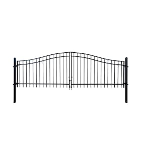 Grind Skotte Garden Populär Dubbel Svart 360x90/120 cm