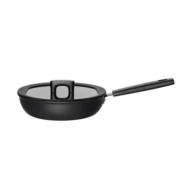 Traktörpanna Fiskars Hard Face med Lock 26 cm 2,8 L