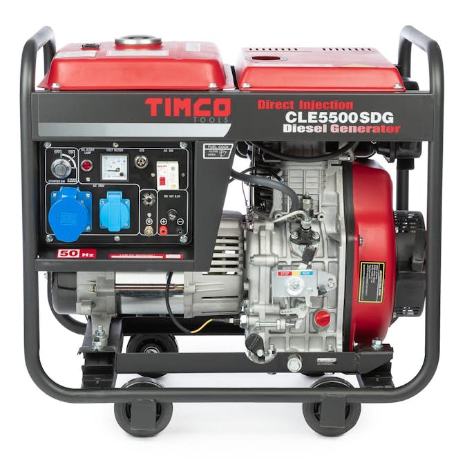 Elverk Timco CLE5500SDG 230V Diesel Set