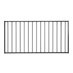 Grind Skotte Garden Dubbel Klassisk 360X90 cm Svart