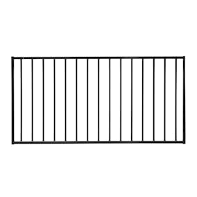 Grind Skotte Garden Dubbel Klassisk 360X90 cm Svart