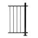 Staketstolpe Skotte Garden Klassisk Svart 105 cm