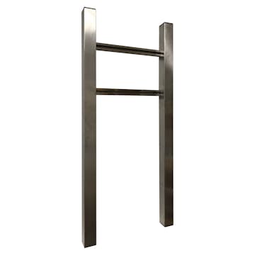 Ställning Finnbear Rostfritt Stål För 4 Brevlådor