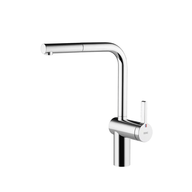 Köksblandare KWC LIVELLO med Utdragbar Pip