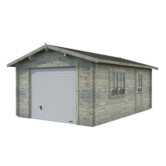 Garage Palmako Roger 19,0 m2 med Takskjutport