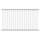 Staket Green Land Garden Aluminium Svart
