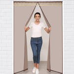 Myggnät Green Land Vit Magnetiskt 200x100 cm till Dörr