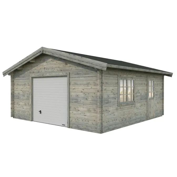 Garage Palmako Roger med Garageport 29,2 m2