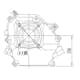 Motor Ducar DH225 2-Takt Bensin 6,4 HP