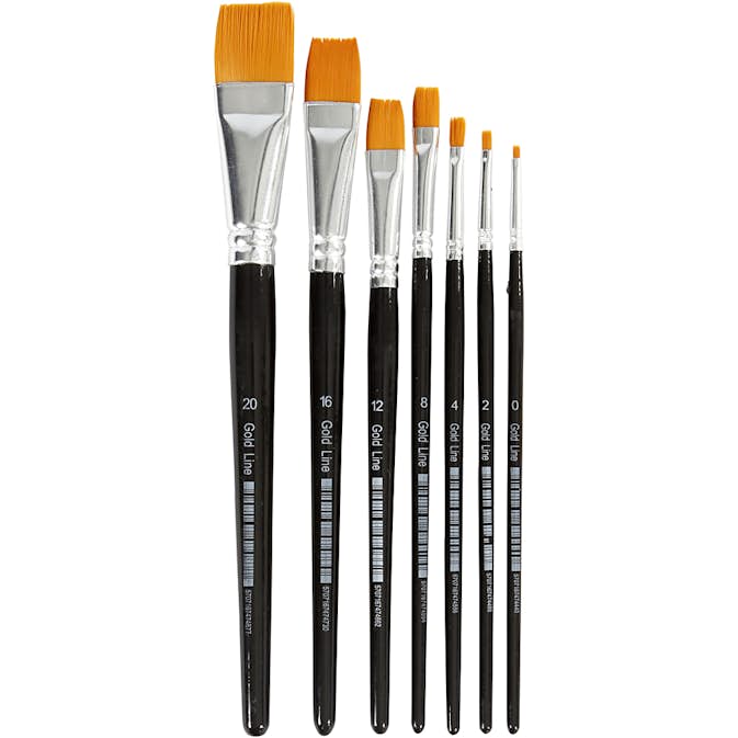 Penslar Creativ Company Gold Line Platta Nr. 0-20 7 St/1 Förp