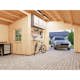 Garage Palmako Roger 21,9 m2 med Slagport