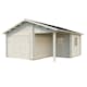 Garage Palmako Roger 21,9 m2 med Slagport