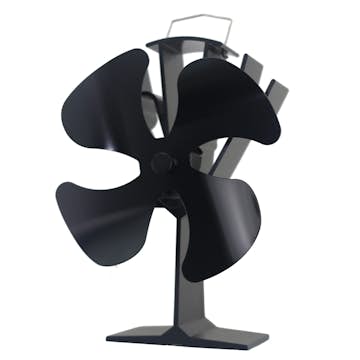 Braskaminfläkt Ainola Mökki 4-bladig