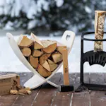 Vedställ Fandango Fire Tools Vit