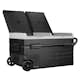 Campingkyl Frezzer Pro Dual 115L 12/24V 230V med Frys