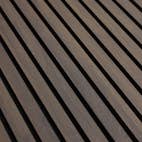 Akustikpanel Lundbergs Kastanj 2780x615x20 12 Ribbor