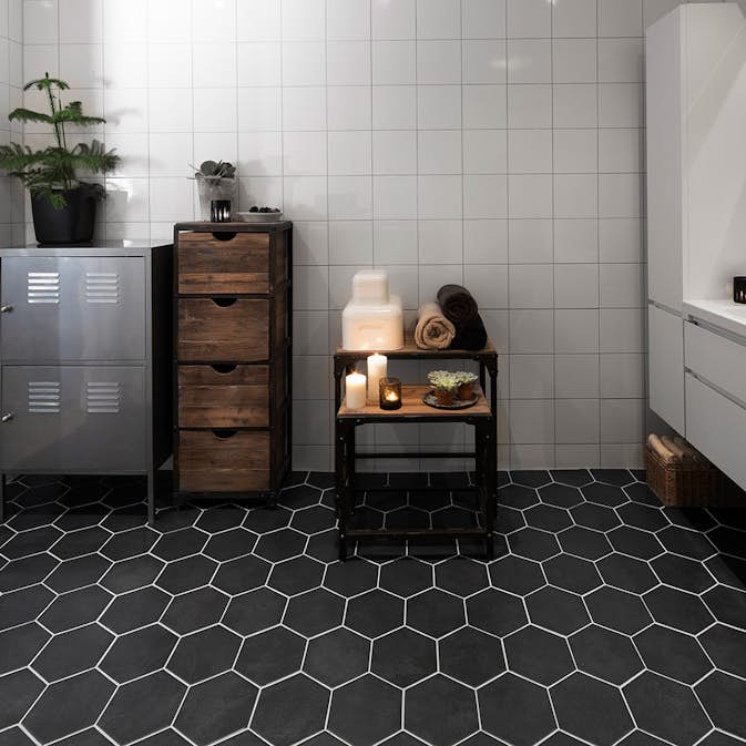 Kakel Konradssons Vit Arete Matt 15x15 cm