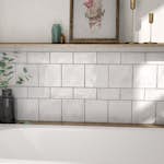 Kakel Konradssons Splendours White Vit 15x15 cm