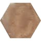 Klinker Konradssons Terra Rosso Brun Hexagon 22x25 cm