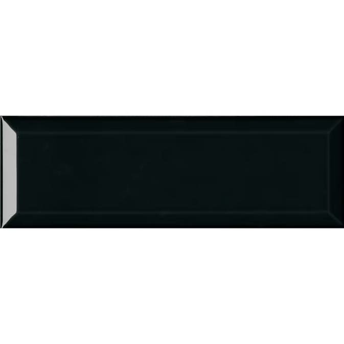 Kakel Konradssons Rib Svart Blank Fasad 10x30 cm
