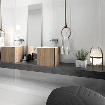 Kakel Konradssons Sp Vit Blank 25x50 cm