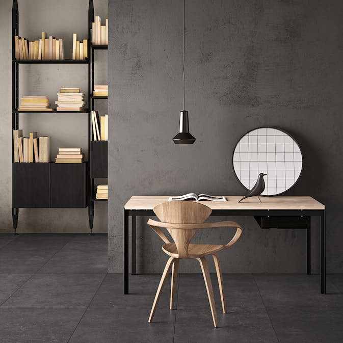 Klinker Konradssons Fjord Black Semipolerad 15x15 cm