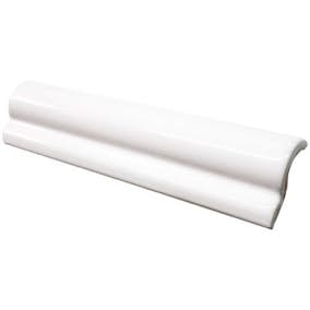 Kakelbård Konradssons Evolution London Vit Blank 5x15 cm