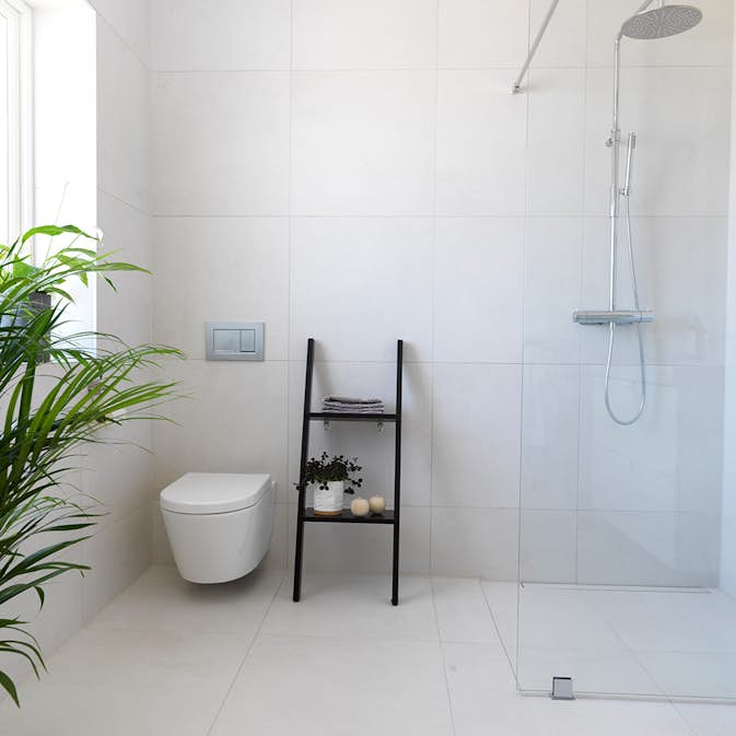 Klinker Konradssons Cem Rasato Bianco Vit 60x60 cm