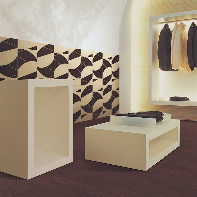Dekor Konradssons Metalwood B Beige 30x60 cm