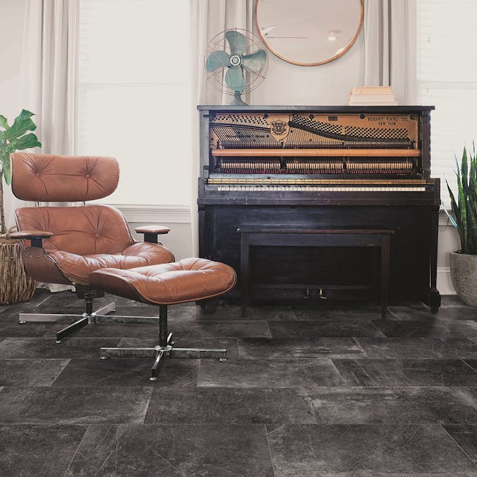 Klinker Konradssons Panarea Black Svart 30x30 cm