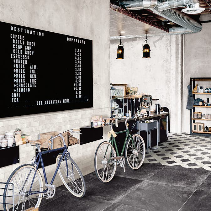 Klinker Konradssons Panarea Black Svart60x60 cm