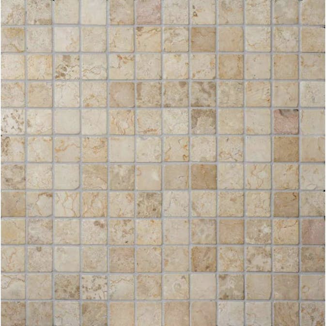 Klinker Konradssons Indostone White Vit 2x2 cm