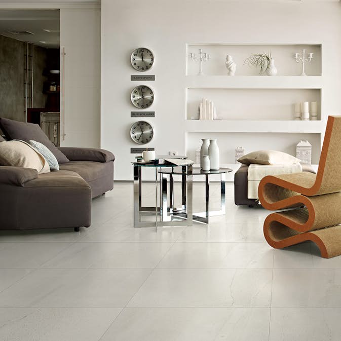 Klinker Konradssons Pietra Di Basalto Bianco Vit 15x15 cm
