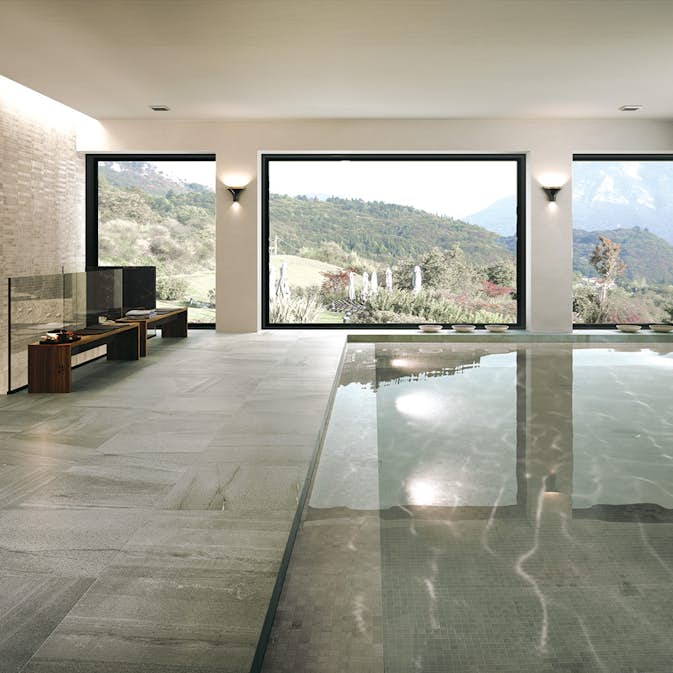 Klinker Konradssons Pietra Di Basalto Grigio Grå 30x30 cm