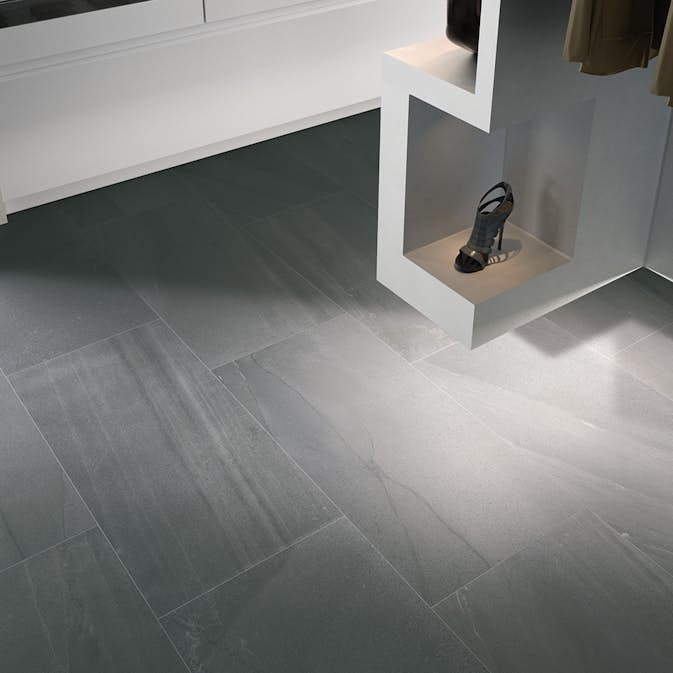 Klinker Konradssons Pietra Di Basalto Nero Svart 60x60 cm