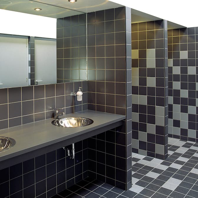 Klinker Konradssons Global Collection Svart Matt 15x15 cm