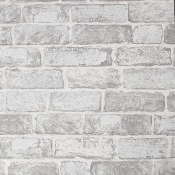 Tapet Fresco Vit Sten Wall
