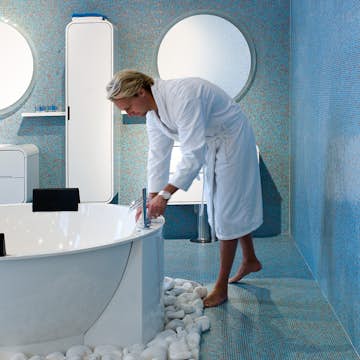 Klinker Konradssons Bisazza Sophia Mix Turkos 2x2 cm