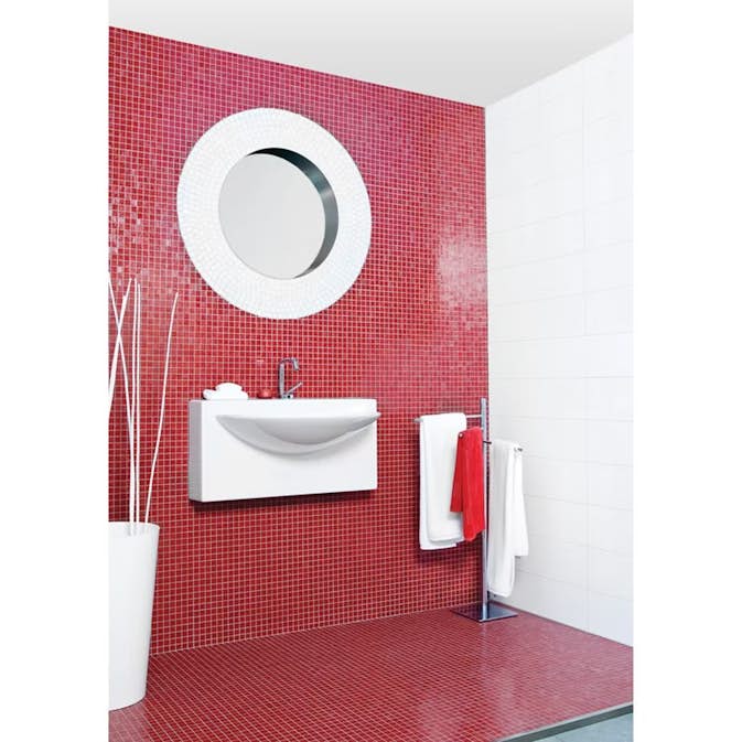 Klinker Konradssons Bisazza Vetricolor 20.80 Röd 2x2 cm