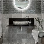 Klinker Konradssons Lava Tumbled Grigio Grå 20x20 cm