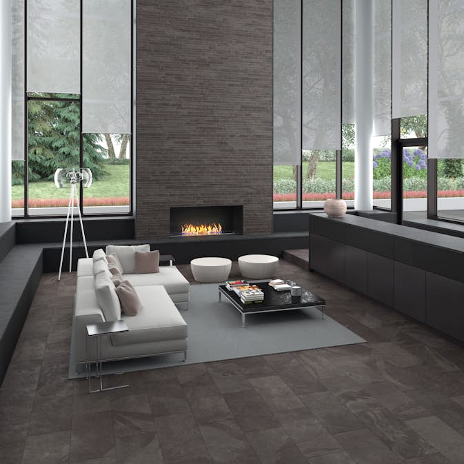 Klinker Konradssons Mustang Slate Black Svart 30x60 cm