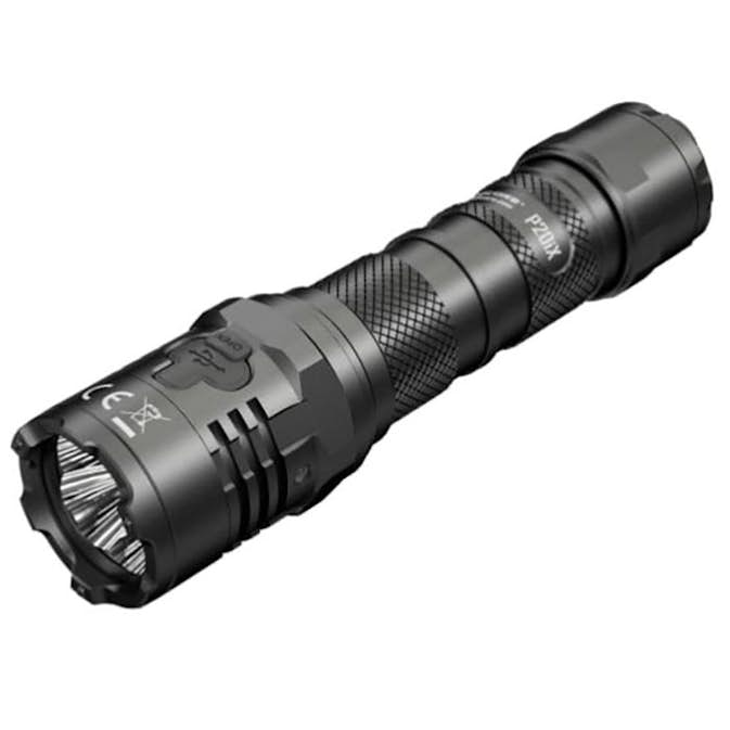 Ficklampa Nitecore P20iX + 5000 mAh NL2150HPi Uppladdningsbart Batteri