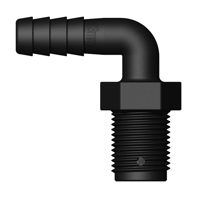 Slangkoppling Tru-design 90° för Kulventil
